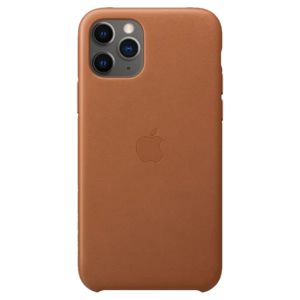 Husă pentru smartphone Apple iPhone 11 Pro Apple/ Back/ Piele/ Saddle Brown photo 1 Husă pentru smartphone Apple iPhone 11 Pro Apple/ Back/ Piele/ Saddle Brown photo 1