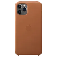 Husă pentru smartphone Apple iPhone 11 Pro Apple/ Back/ Piele/ Saddle Brown