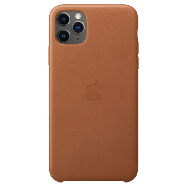 Husă pentru smartphone Apple iPhone 11 Pro Max Apple/ Back/ Piele/ Brown photo 1