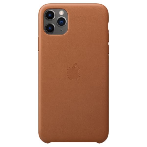 Husă pentru smartphone Apple iPhone 11 Pro Max Apple/ Back/ Piele/ Brown photo 1