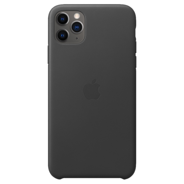 Husă pentru smartphone Apple iPhone 11 Pro Max Apple/ Back/ Piele/ Black photo 1 Husă pentru smartphone Apple iPhone 11 Pro Max Apple/ Back/ Piele/ Black photo 1