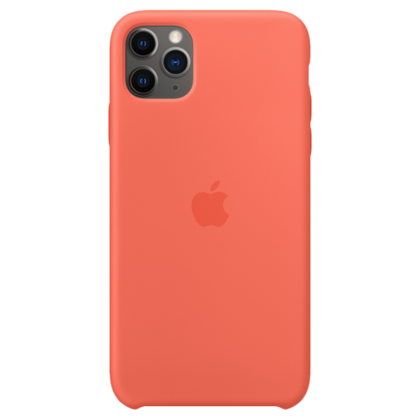 Чехол для смартфона Apple iPhone 11 Pro Max Apple/ Back/ TPU/ Clemantine Оранжевый photo 1 Чехол для смартфона Apple iPhone 11 Pro Max Apple/ Back/ TPU/ Clemantine Оранжевый photo 1