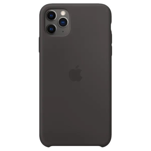 Чехол для смартфона Apple iPhone 11 Pro Max Apple/ Back/ TPU/ Черный photo 1 Чехол для смартфона Apple iPhone 11 Pro Max Apple/ Back/ TPU/ Черный photo 1