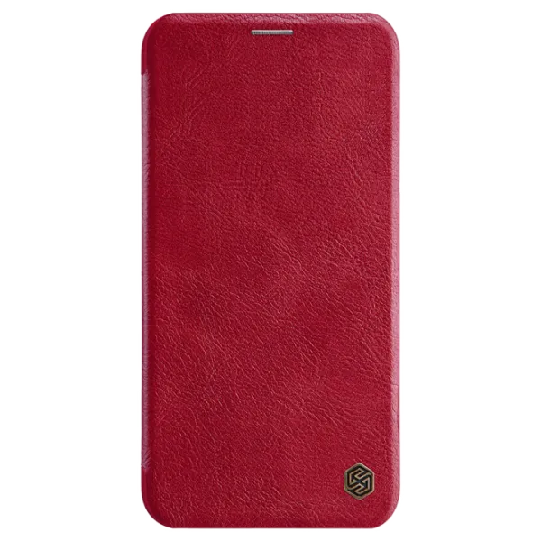 Чехол для смартфона Apple iPhone 11 Pro Max Nillkin/ Flip Cover/ Кожа/ Красный photo 1