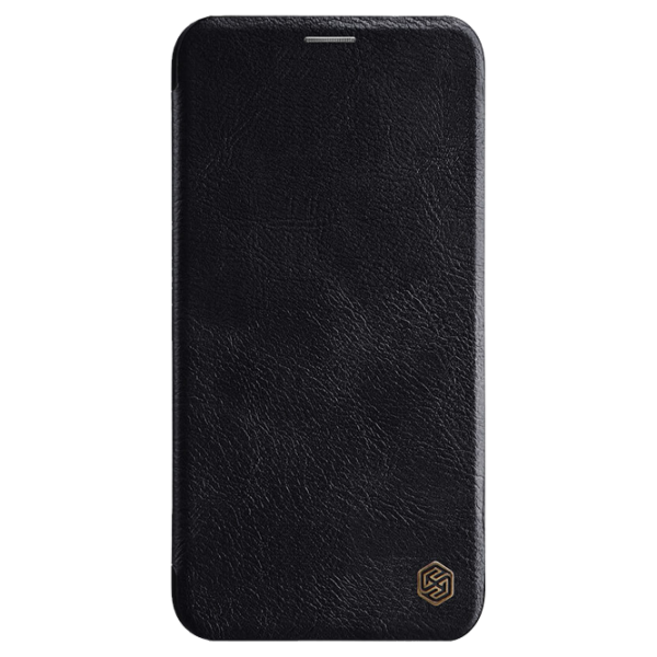 Husa Apple iPhone 11 Pro Max Nillkin Flip Cover/ Leather/ Black photo 1