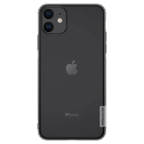 Husă pentru smartphone Apple iPhone 11 Nillkin/ Back/ TPU/ Transparent Gray photo 1