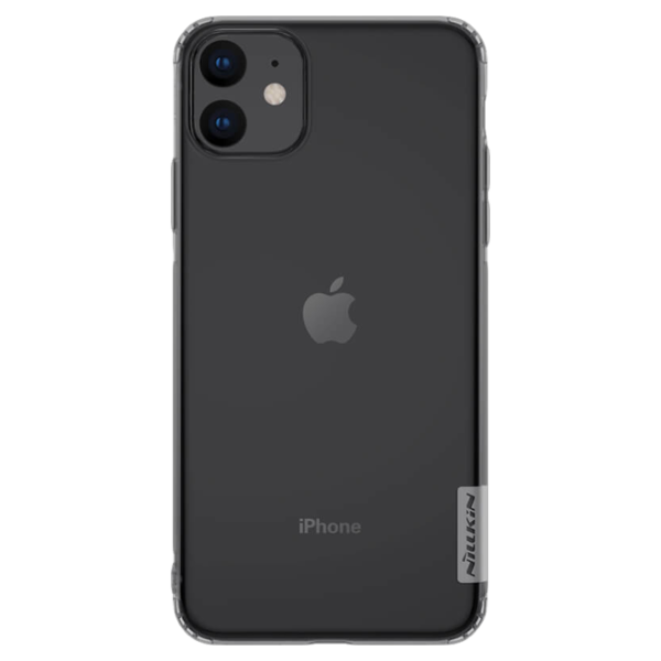 Husă pentru smartphone Apple iPhone 11 Nillkin/ Back/ TPU/ Transparent Gray photo 1
