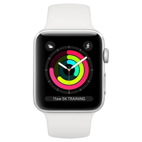 Ceas inteligent Apple Watch Series 3 1.5"/ (MTF22)/ Silver White photo 1
