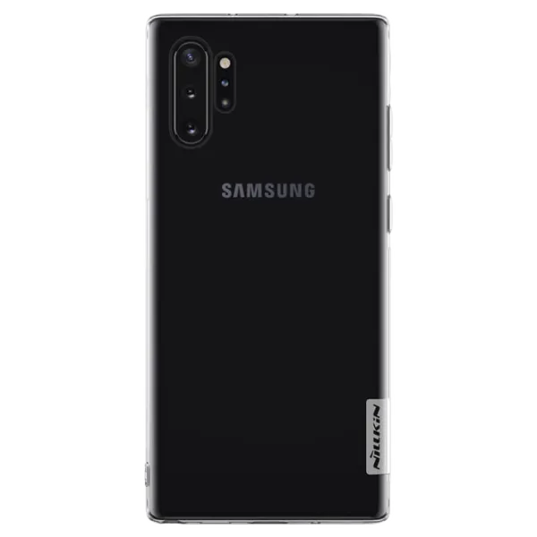 Чехол для смартфона Samsung Galaxy Note 10+ Nillkin/ Back/ TPU/ Прозрачный Белый photo 1
