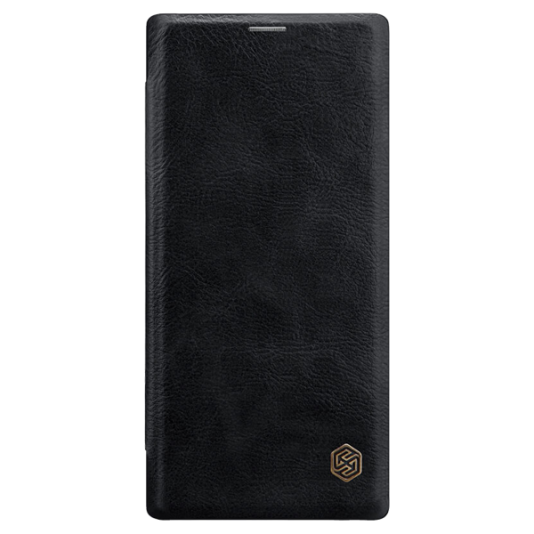Husa Samsung Galaxy Note 10+ Nillkin Flip Cover/ Leather/ Black photo 1