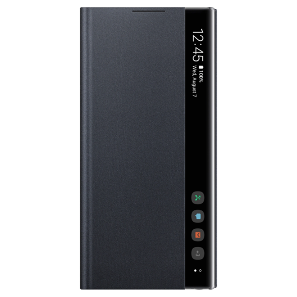 Чехол для смартфона Samsung Galaxy Note 10 Samsung/ Flip Cover View/ PU/ Черный photo 1