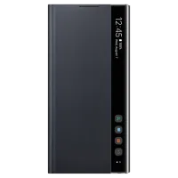 Чехол для смартфона Samsung Galaxy Note 10 Samsung/ Flip Cover View/ PU/ Черный