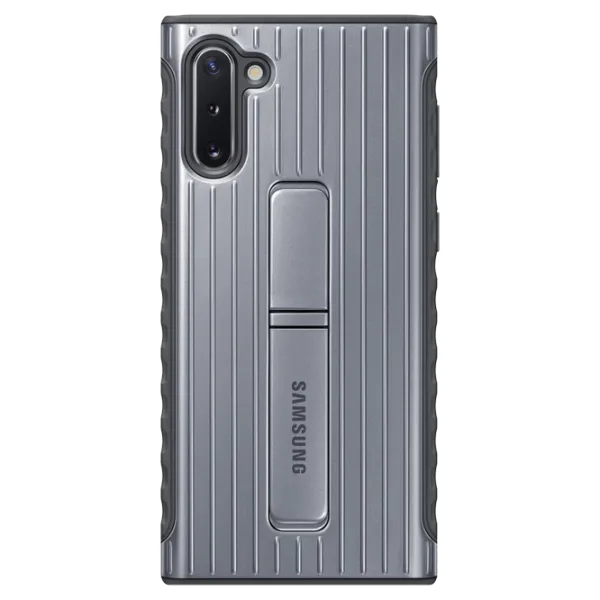 Husă pentru smartphone Samsung Galaxy Note 10 Samsung/ Back/ PC/ Silver photo 1
