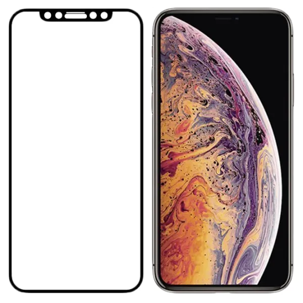 Sticla Protectoare PanzerGlass iPhone X 0.33 mm/ Anti Glare/ Black photo 1