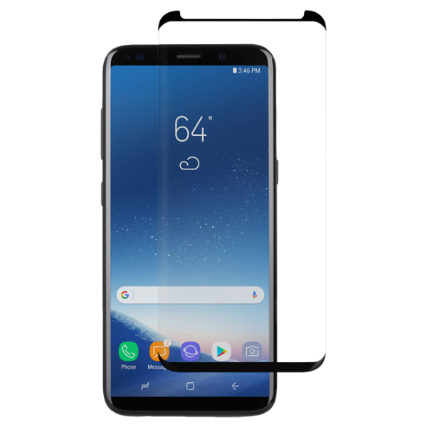 Защитное стекло Moshi Galaxy S9 Plus (G965) Anti Scratch/ Черный photo 1