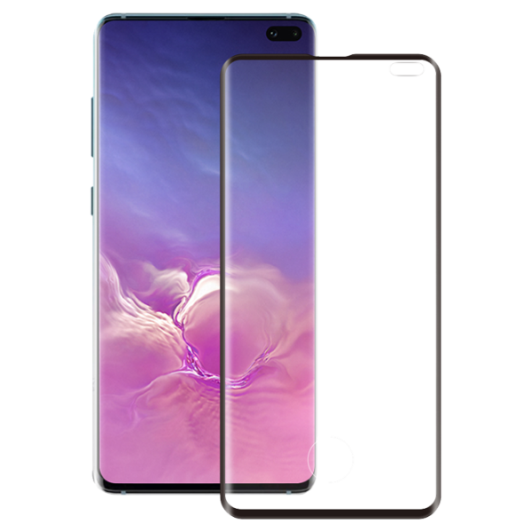 Sticla Protectoare Eiger Galaxy S10 Plus (G975) 0.33 mm/ Anti Dust/ Black photo 1