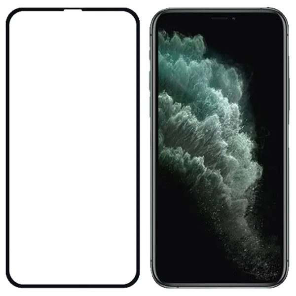 Защитное стекло PanzerGlass iPhone XS Max 0.33 мм/ Anti Scratch/ Черный photo 1