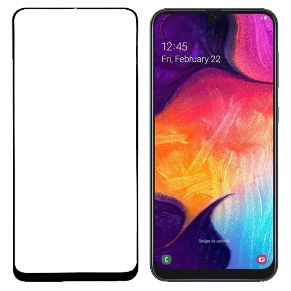 Sticla Protectoare PanzerGlass Galaxy A20 / A30 / A50 0.33 mm/ Anti Scratch/ Black photo 1