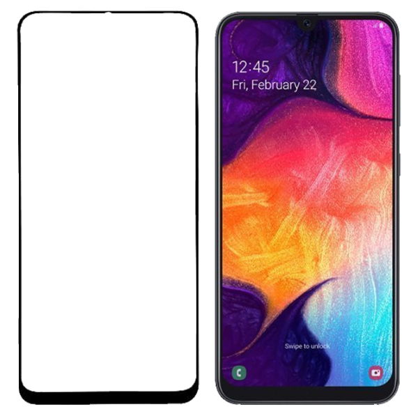 Sticla Protectoare PanzerGlass Galaxy A20 / A30 / A50 0.33 mm/ Anti Scratch/ Black photo 1