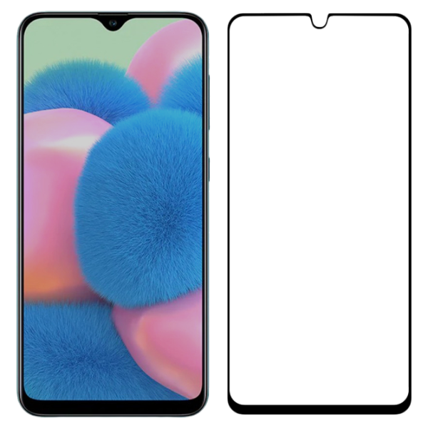 Sticla Protectoare Pick Me Galaxy A30/ A307 Galaxy A30s Samsung 0.33 mm/ Gloss/ Black photo 1