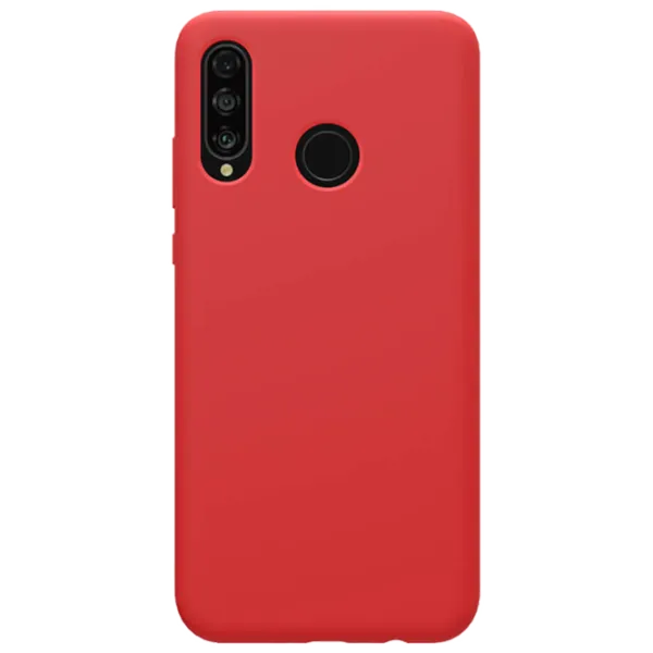 Husă pentru smartphone Huawei P30 Lite Nillkin/ Back/ TPU/ Red photo 1
