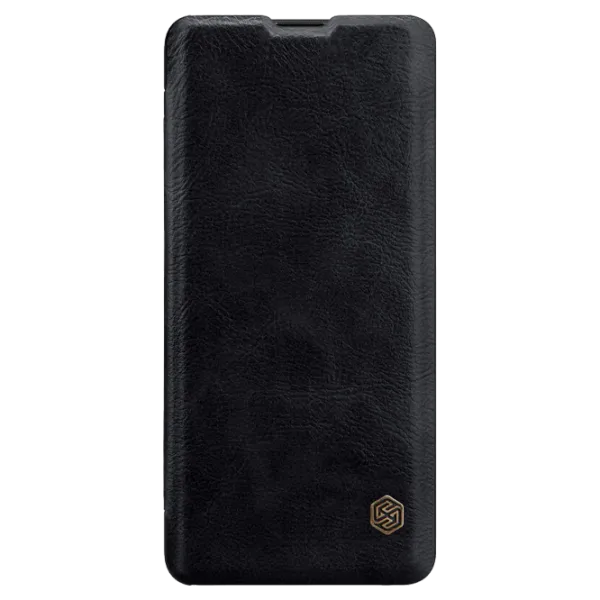 Husa Huawei P30 Pro Nillkin Flip Cover/ Leather/ Black photo 1