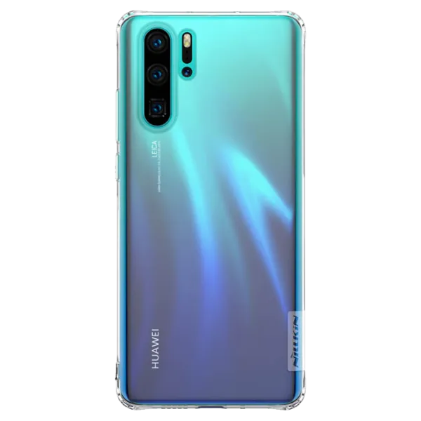 Husă pentru smartphone Huawei P30 Pro Nillkin/ Back/ TPU/ Transparent White photo 1