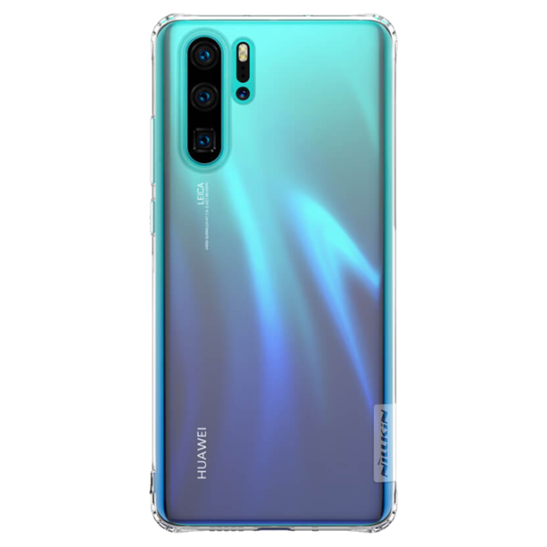 Husă pentru smartphone Huawei P30 Pro Nillkin/ Back/ TPU/ Transparent White photo 1