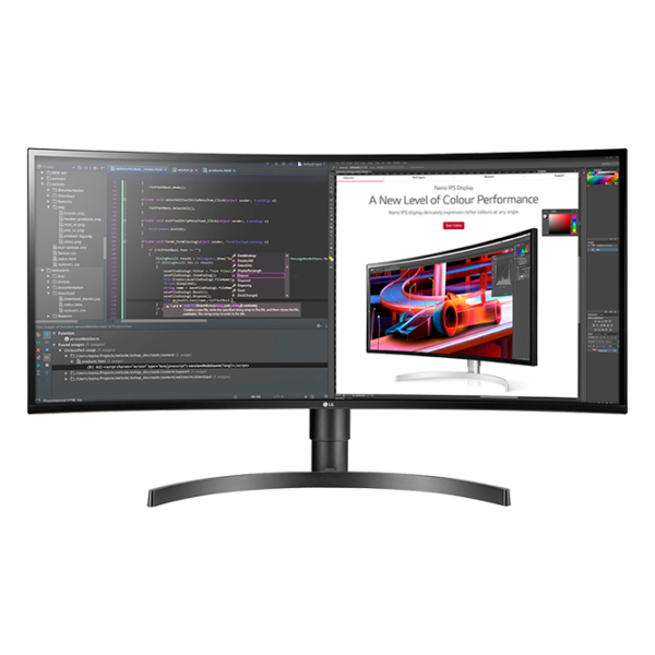 Монитор LG 34WL85C-B 34" WQHD 5 мс/ Черный photo 1