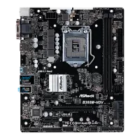 Материнская плата ASRock B360M-HDV Игровая/ mATX/ Intel B360