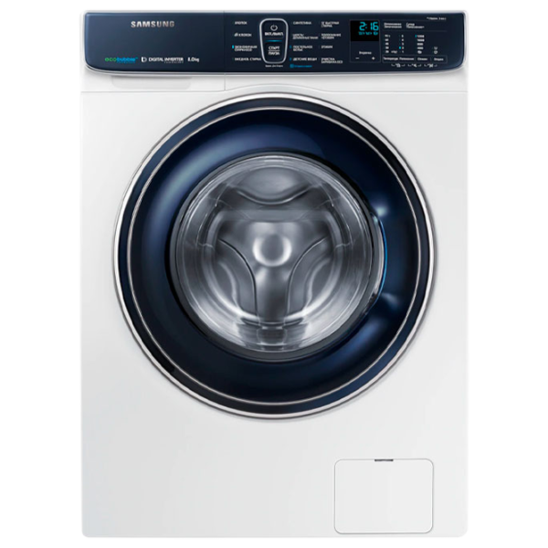 Стиральная машина Samsung WW80K52E61WDBY 8 кг / 1200 об/мин / Белый photo 1