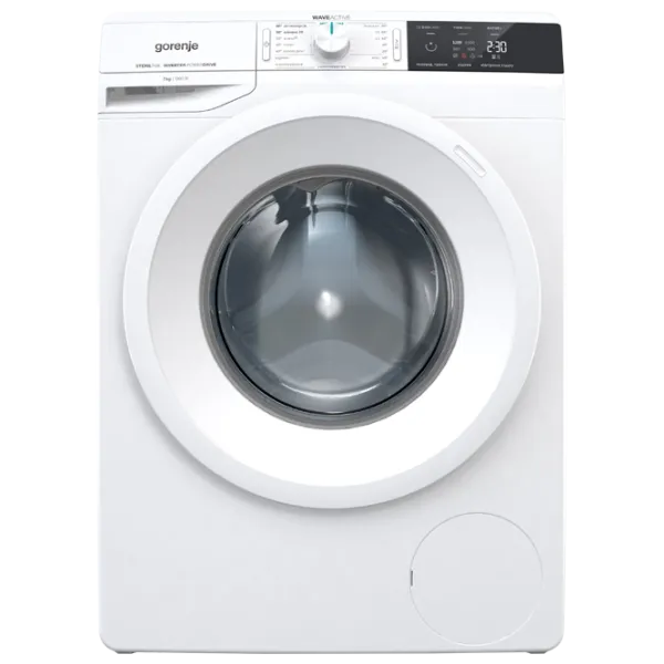 Mașină de spălat Gorenje WEI 72S3 7 kg / 1200 rpm / White photo 1 Mașină de spălat Gorenje WEI 72S3 7 kg / 1200 rpm / White photo 1