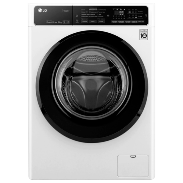 Стиральная машина LG F4H5VS6W 9 кг / 1400 об/мин / Белый photo 1