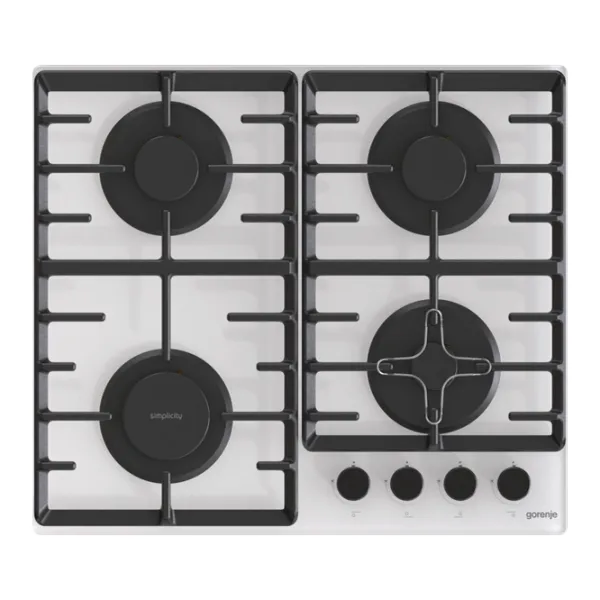 Plită Gorenje GT 641 SYW Gaz/ White photo 1