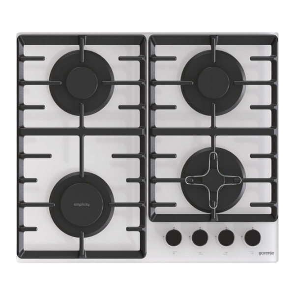 Plită Gorenje GT 641 SYW Gaz/ White photo 1