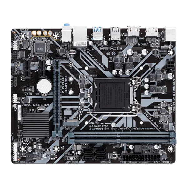 Placă de bază Gigabyte H310M A 1.0 Intel H310 Express photo 1