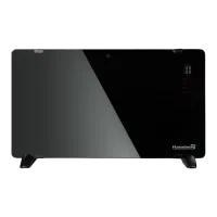 Конвектор HAUSBERG HB-8240  2000 Вт/ Черный