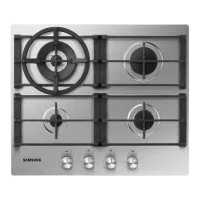 Газовая варочная панель Samsung NA64H3030AS/ WT Серебристый