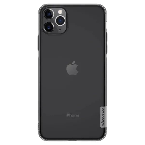 Чехол для смартфона Apple iPhone 11 Pro Max Nillkin/ Back/ TPU/ Прозрачный Серый photo 1