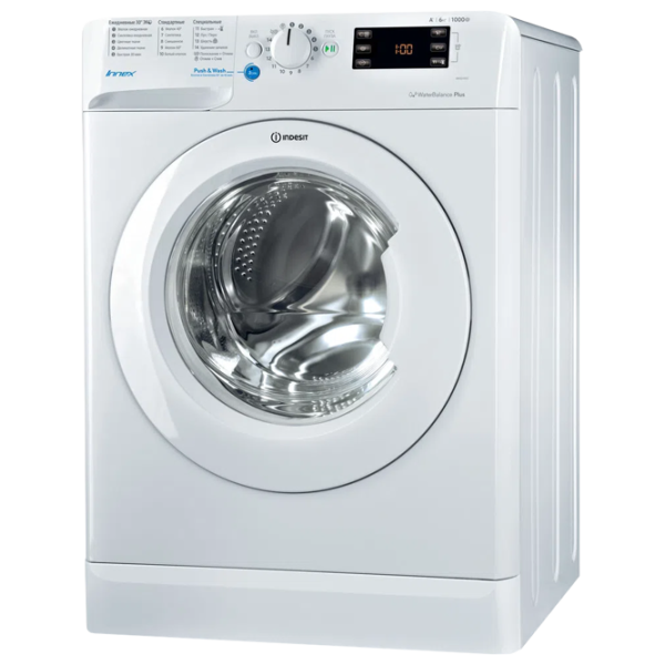 Mașină de spălat Indesit BWSE 61051 6 kg / 1000 rpm / White photo 1 Mașină de spălat Indesit BWSE 61051 6 kg / 1000 rpm / White photo 1