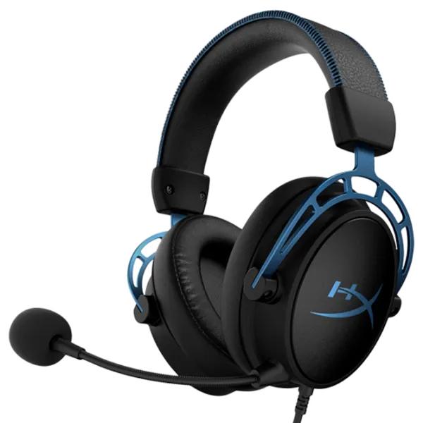 Наушники HyperX Cloud Alpha S Синий Черный Проводная/ Игровой photo 1