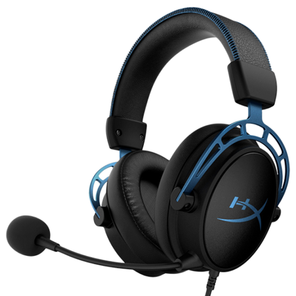 Наушники HyperX Cloud Alpha S Синий Черный Проводная/ Игровой photo 1