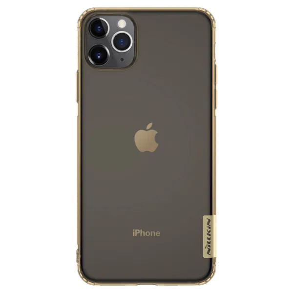 Husă pentru smartphone Apple iPhone 11 Pro Nillkin/ Back/ TPU/ Transparent Brown photo 1