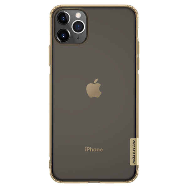 Husă pentru smartphone Apple iPhone 11 Pro Nillkin/ Back/ TPU/ Transparent Brown photo 1