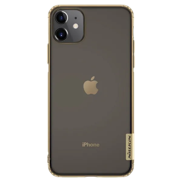 Husă pentru smartphone Apple iPhone 11 Nillkin/ Back/ TPU/ Transparent Brown photo 1
