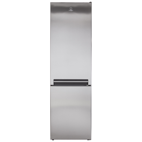 Frigider Indesit LI9 S1Q X cu congelator jos 369 l / 201 cm / Gray photo 1