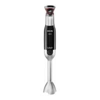 Blender de mână Philips HR1673/90 800 W/ Black