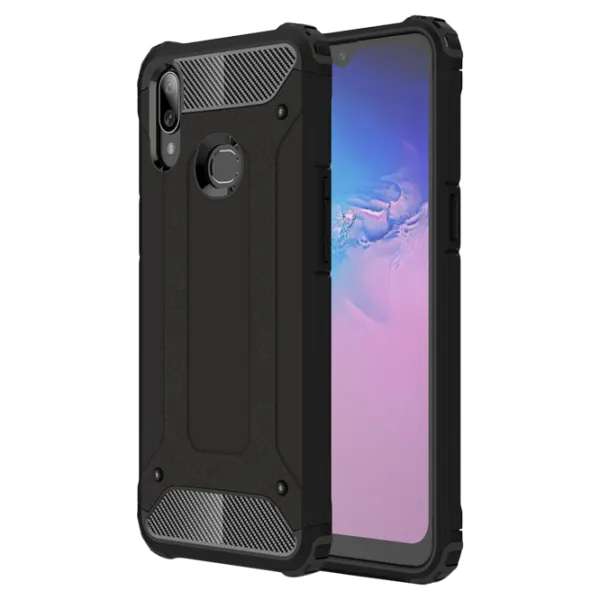 Husă pentru smartphone Samsung Galaxy A10s Cover X/ Back/ TPU/ Black photo 1