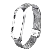 Bratara Mi Band 3/Mi Band 4 Milanese Xiaomi Silver Silver