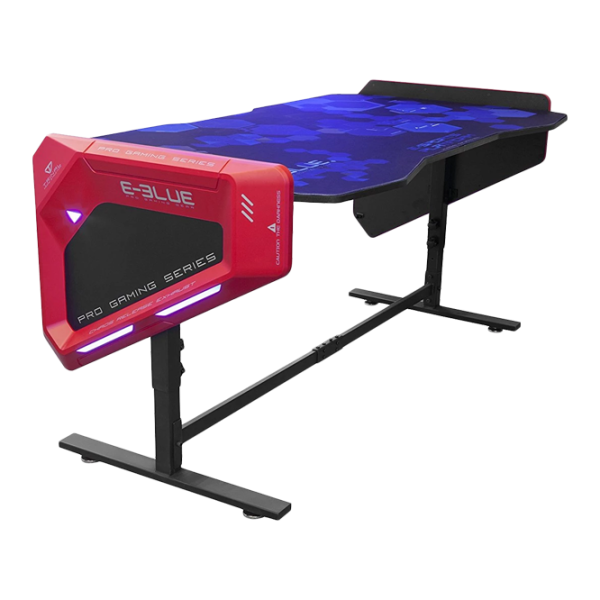 Компьютерный стол E-Blue EGT003 Pro Красный Синий photo 1